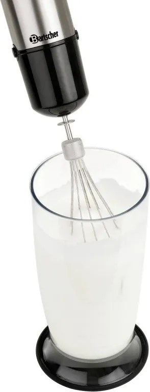 Пасатор 4в1 Bartscher 130206, 700W, 5 скорости, 1250/800/500 мл, Черен