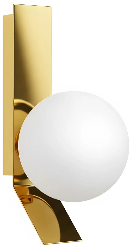 APP1758-1W Applique murale brossée or/blanc