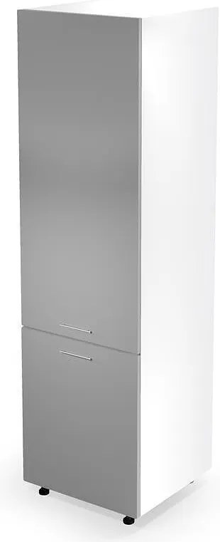 Колонен шкаф Vento DL-60/214 60см Светло сив гланц