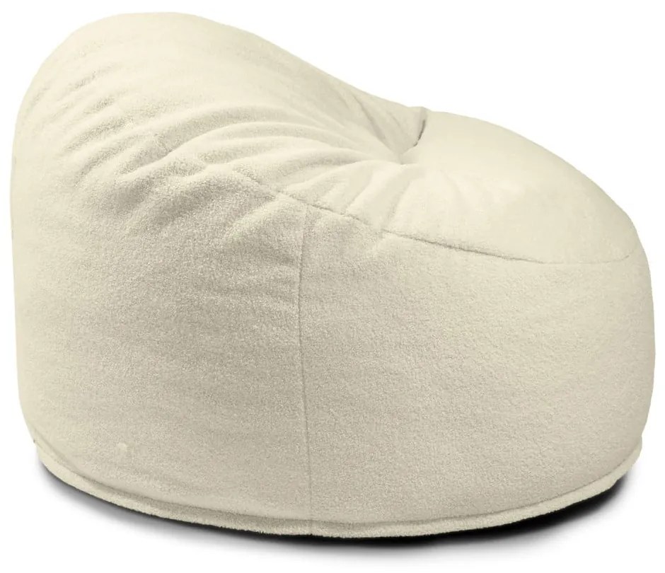 Светлосив детски пуф от букле Om 85 – SLOWDOWN