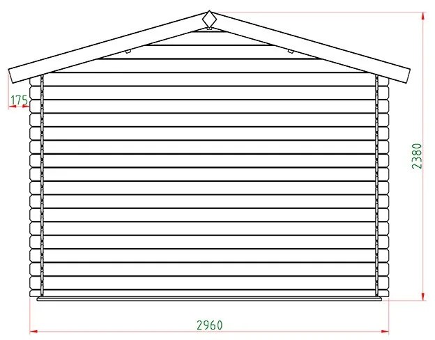 Градинарско съхранение Leila 7.5m2