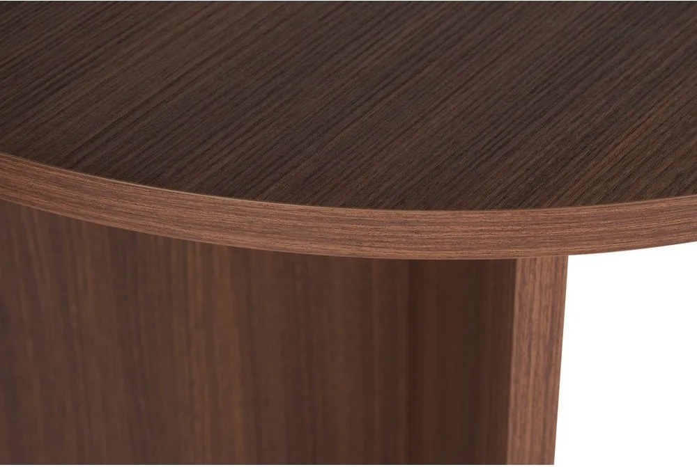 Трапезна маса с орехов декор 89,5x180 cm Sablin – Kalune Design