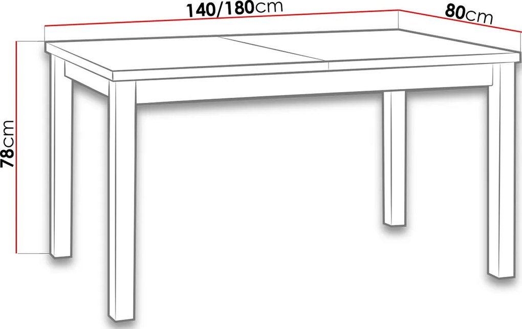 Разтегателна маса Modern I - Kerasi