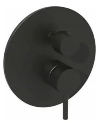 Paffoni - Душ смесител за вграждане LIGHT черен