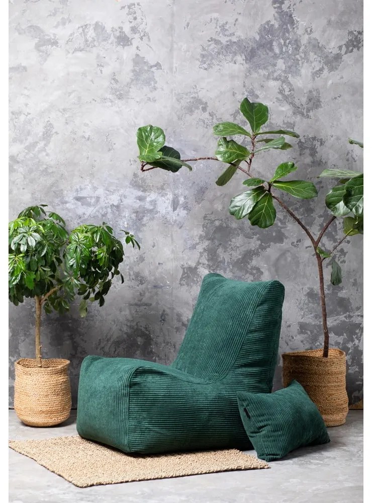 Кафяв пуф от букле Seat Lounge – SLOWDOWN