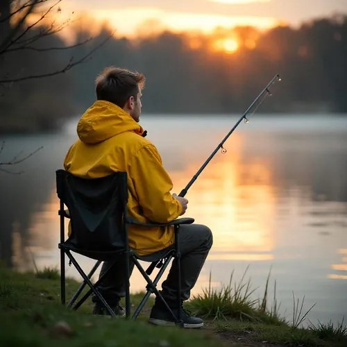Сгъваем комплект за къмпинг - 2 стола + маса