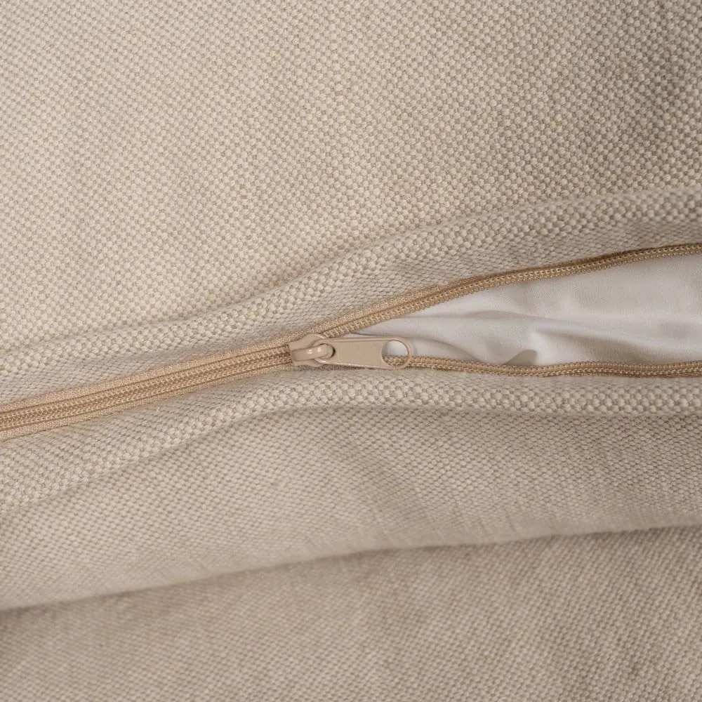 Кремав ленен диван 210 cm – Ixia