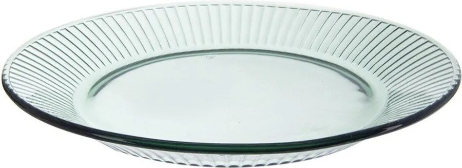 Зелена десертна стъклена чиния ø 21 cm Verde – Orion
