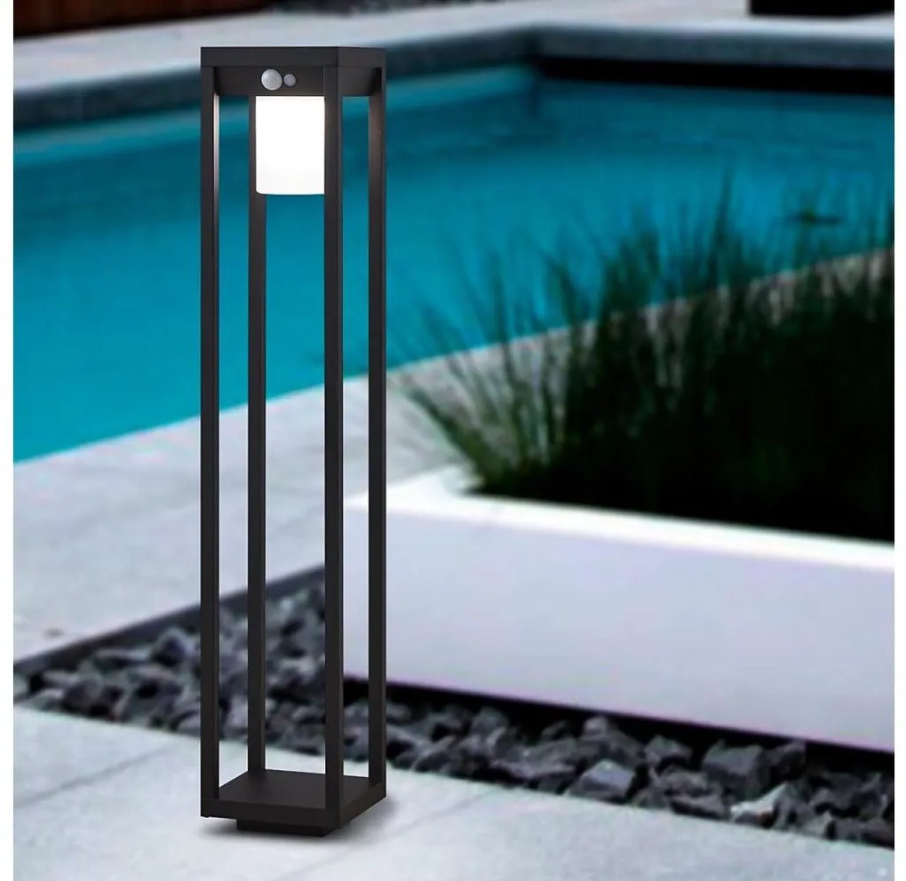 Eglo 900805 - LED соларна лампа MARTANO LED/3,7W/3,7V 2000 mAh IP44 с сензор