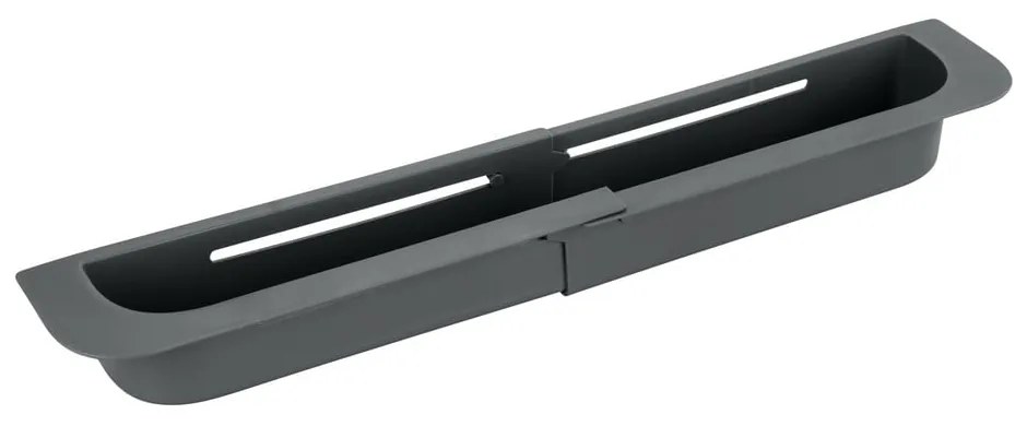 Сив пластмасов телескопичен отцедник за мивка 49,5x8,5 cm Fino – Wenko