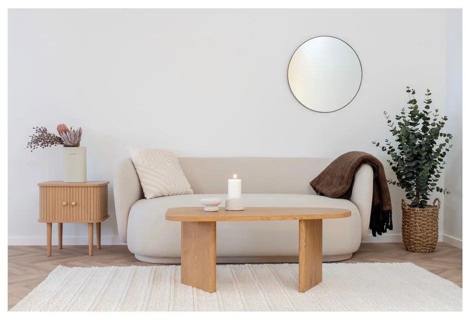 Масичка за кафе в естествен цвят 50x100 cm Melo – House Nordic