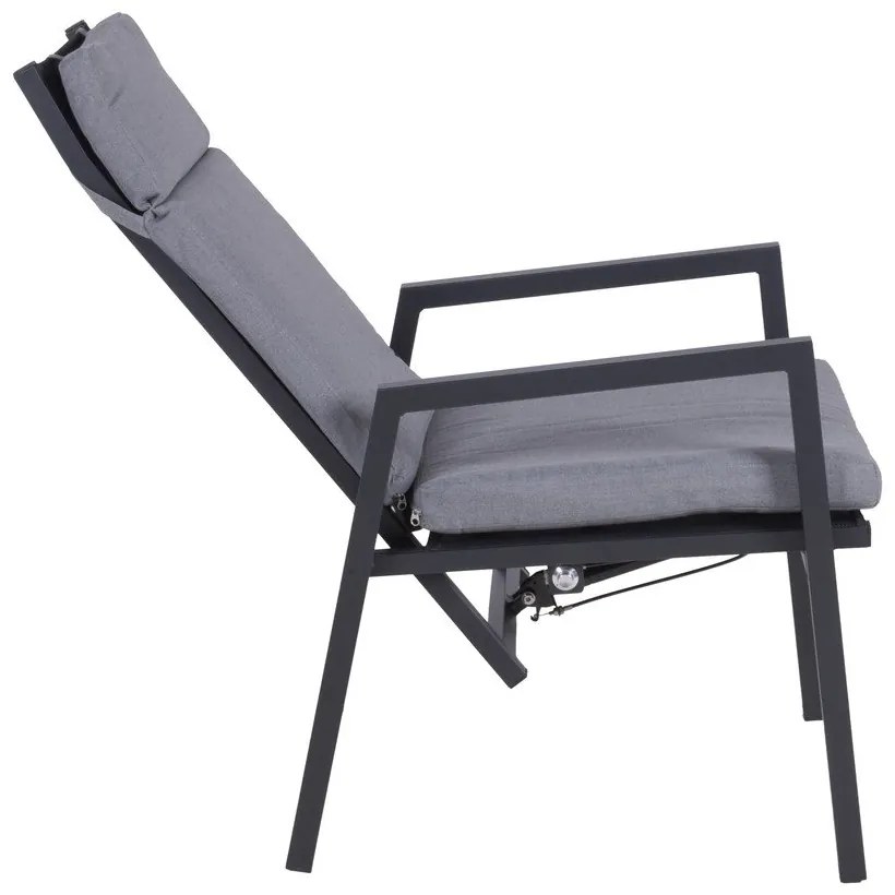 Сив градински стол метален Sintra – Garden Pleasure