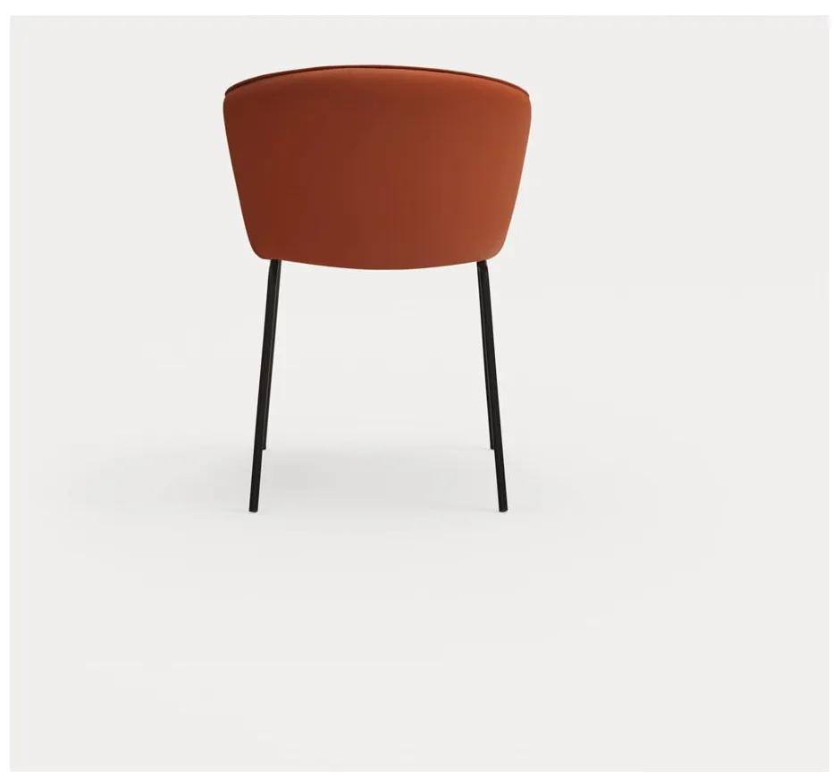 Оранжеви трапезни столове в комплект от 2 Add - Teulat
