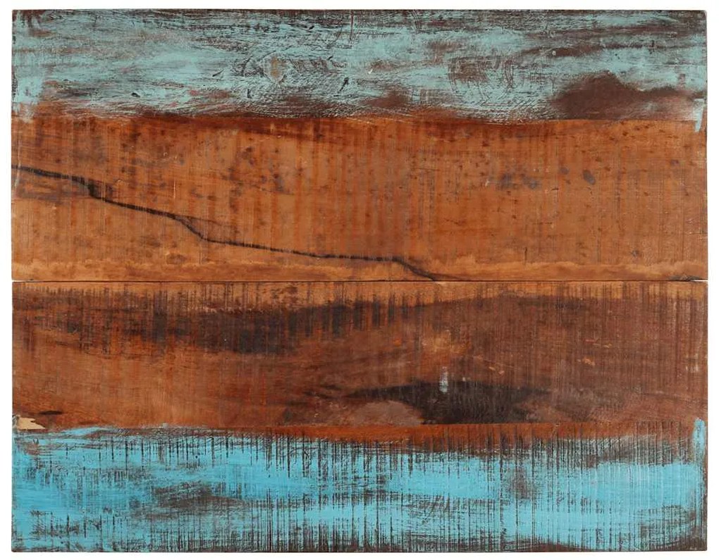 286061 vidaXL Правоъгълен плот за маса, 70x90 см, 25-27 мм, регенериран масив