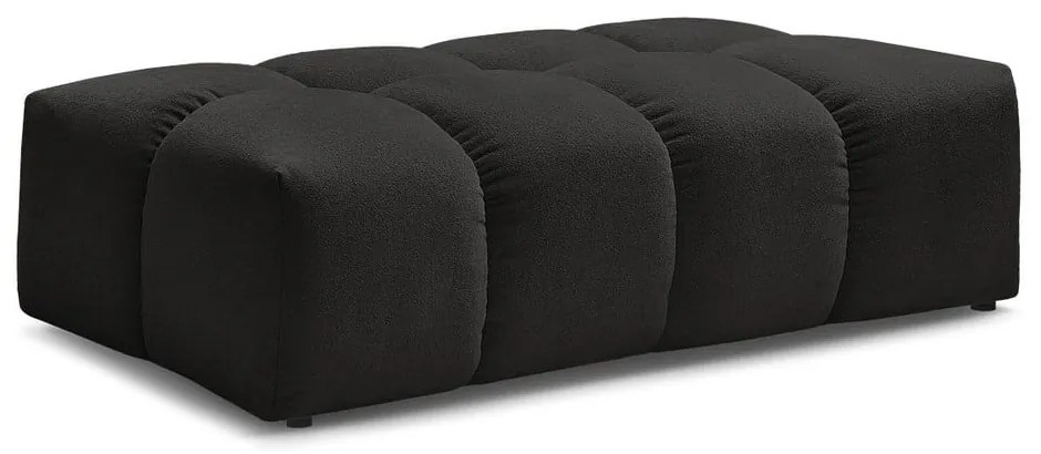 Черна шенилова табуретка Everest – Bobochic Paris