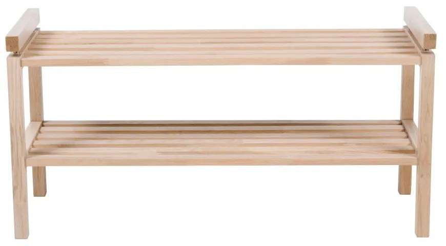 Стойка за обувки от масивен дъб естествена Confetti – Rowico