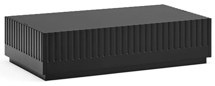 Черна масичка за кафе с 2 чекмеджета Doric - Teulat