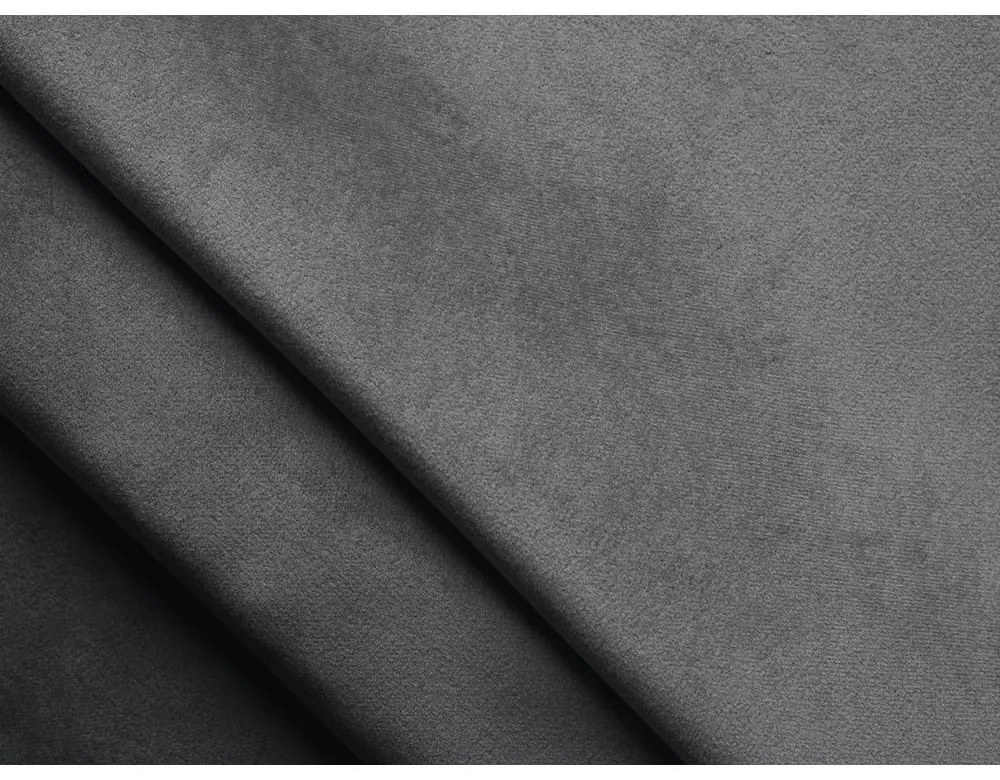 Тъмносиво двойно тапицирано легло с включена подматрачна рамка 140x200 cm Akela – Makamii