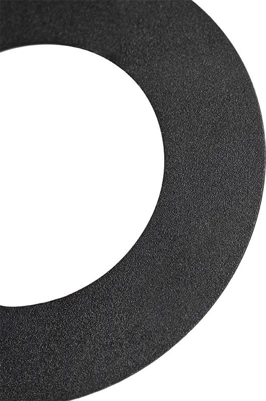 Комплект от 6 черни дистанционера за вградени прожектори 7,5 - 13 см - Spacer