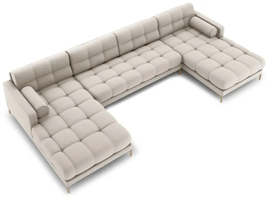 Бежов ъглов диван ("U" форма) Bali – Cosmopolitan Design