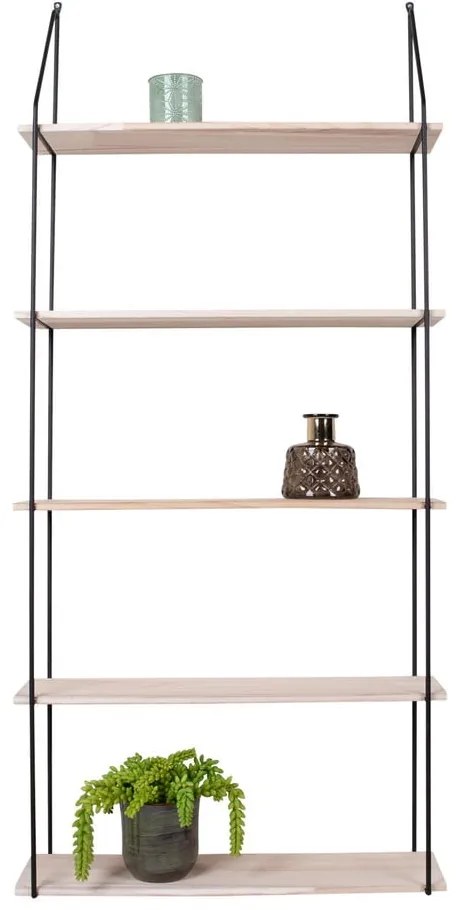 Черен рафт от масивна дървесина Pavlovnia Eindhoven - House Nordic