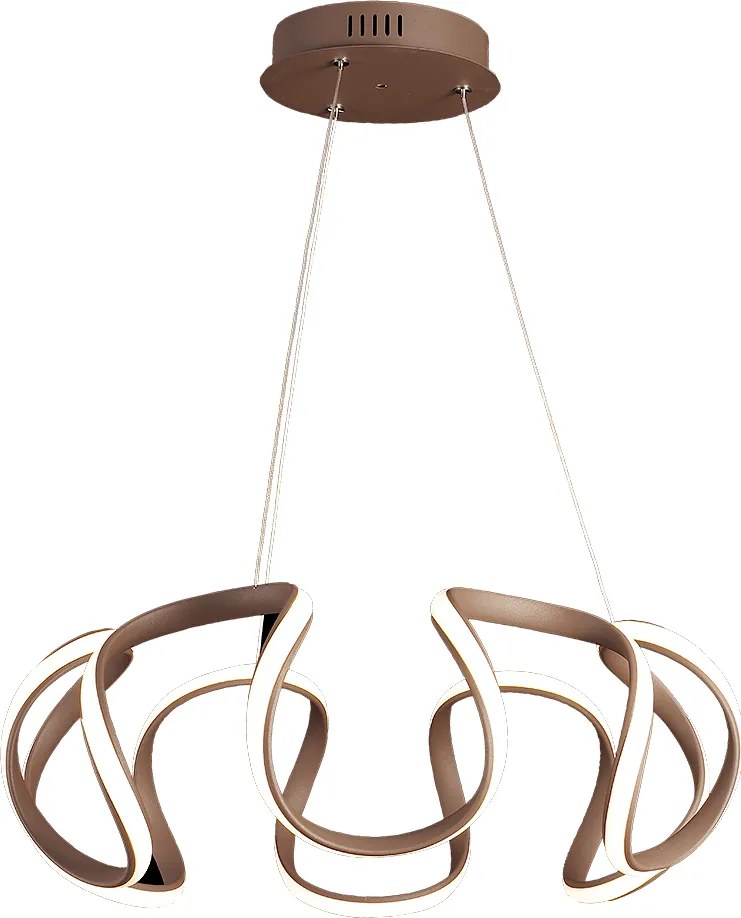 Полилей PASSO LED, кафяв, 40W, 3000K