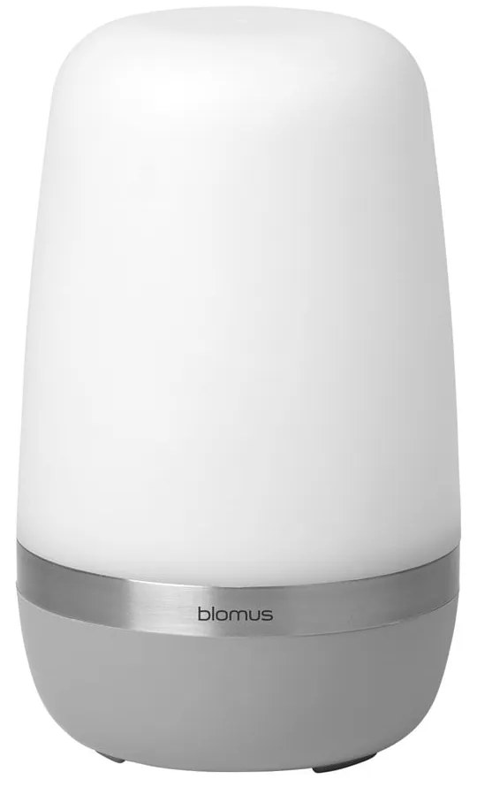 Светлосива малка външна LED лампа Spirit - Blomus