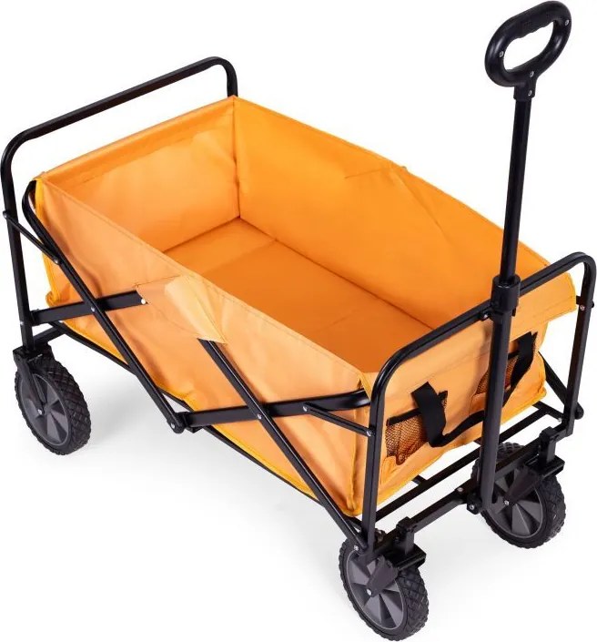 Сгъваема транспортна количка 100 кг – градинска и плажна количка на колела
