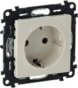 Legrand Контакт ШУКО 16A детска защита цвят крем Valena Life  - 753220