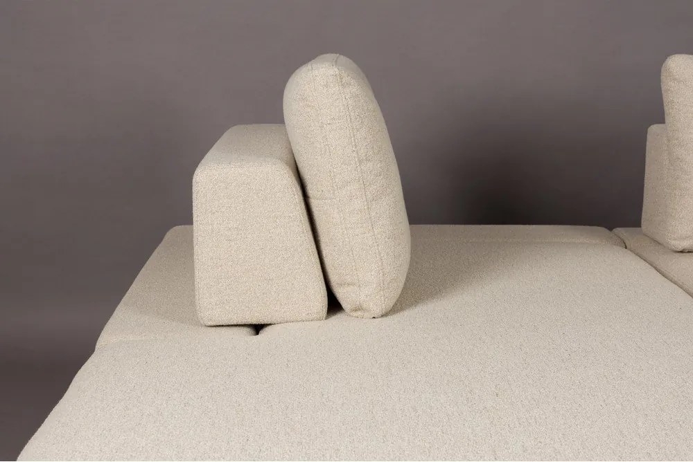 Кремав ъглов диван (ляв ъгъл) Shelly – Dutchbone