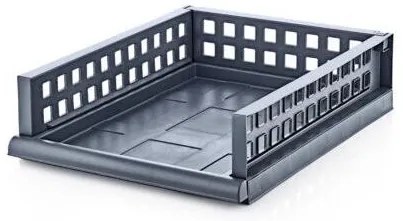 Horecano - Пластмасов органайзер midi 34x45xh11,5см антрацит HOME-(TRN-200-02)