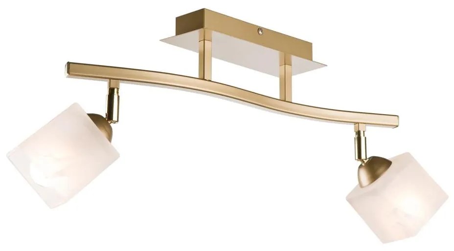 Спот KLARA 2xE14/40W/230V златист