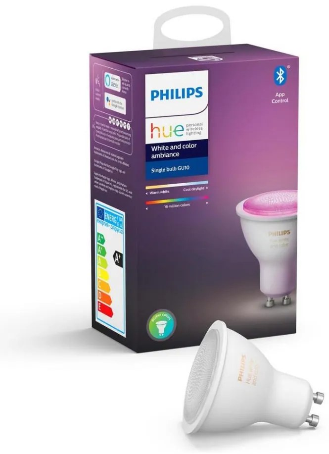 LED димируема крушка Philips Hue White And Color Ambiance GU10/4,3W/230V