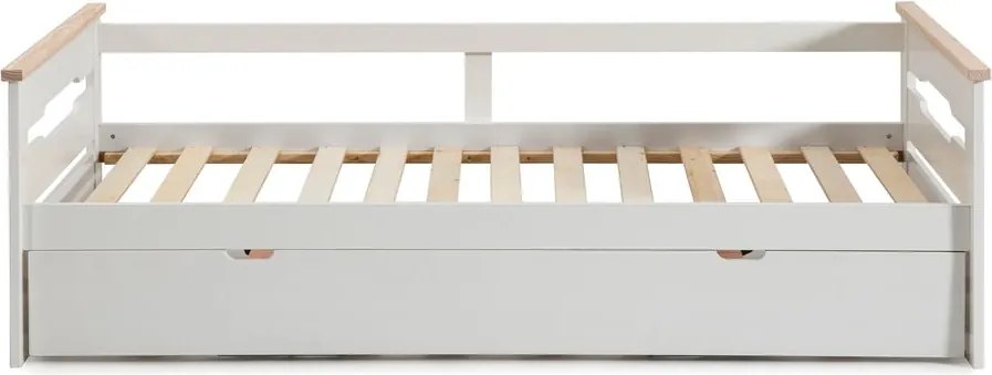 Бяло детско легло с разтегателно легло , 90 x 190 cm Elisa - Marckeric