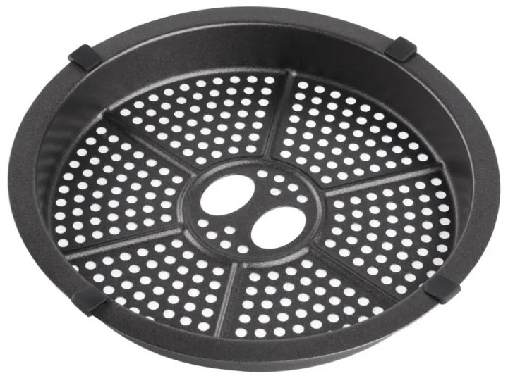 Фритюрник с горещ въздух Russell Hobbs SatisFry Panoramic 27420-56, 1650W, 5.5 л, 10 програми, Дигитален LED дисплей, Термостат, Таймер, Черен
