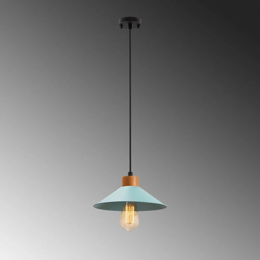 Висящо осветително тяло с метален абажур ø 24 cm Gece – Opviq lights