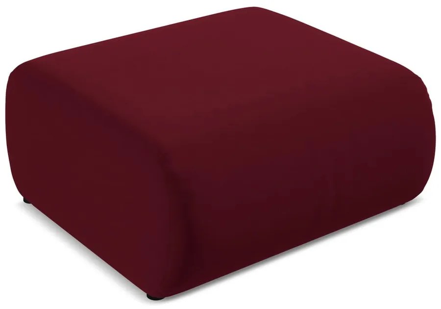 Бордо кадифена табуретка Ekahi – Makamii