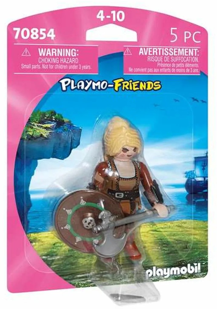 Съчленена Фигура Playmobil Playmo-Friends 70854 Жена викинг (5 pcs)