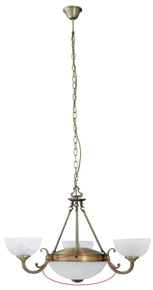 Rabalux - Резервно стъкло за полилей MARLENE E27