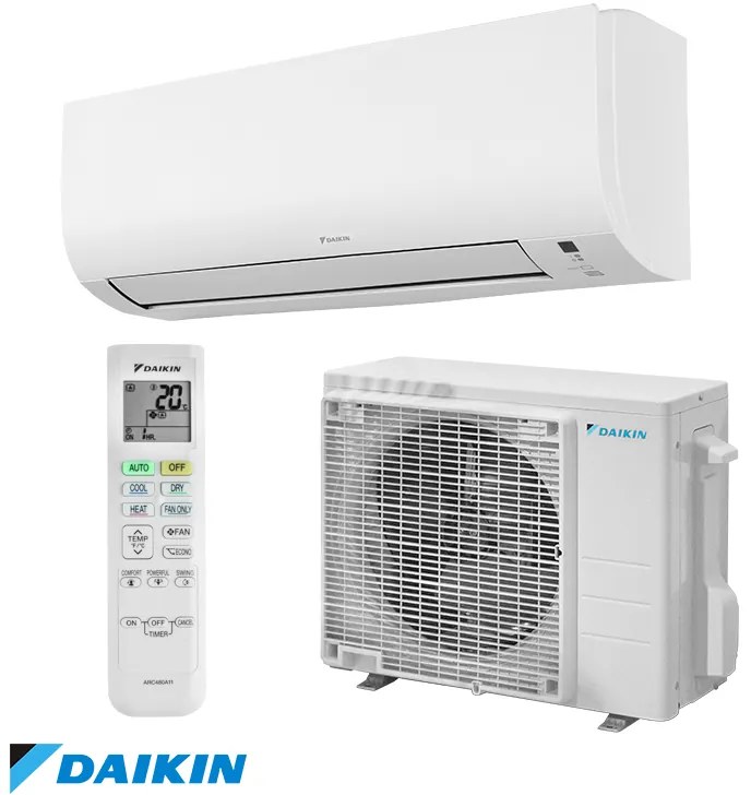 Инверторен климатик Daikin FTXP60N + RXP60N, 21000 BTU, 43 м2, A++, Wi-Fi, R-32, Бял