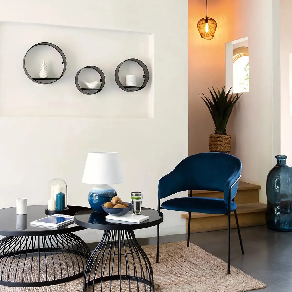 Трапезен стол atmosphera Siron - Тюркоаз