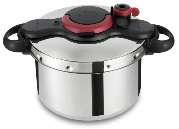 Tefal - Тенджера под налягане 6 l CLIPSO MINUT EASY неръждаем