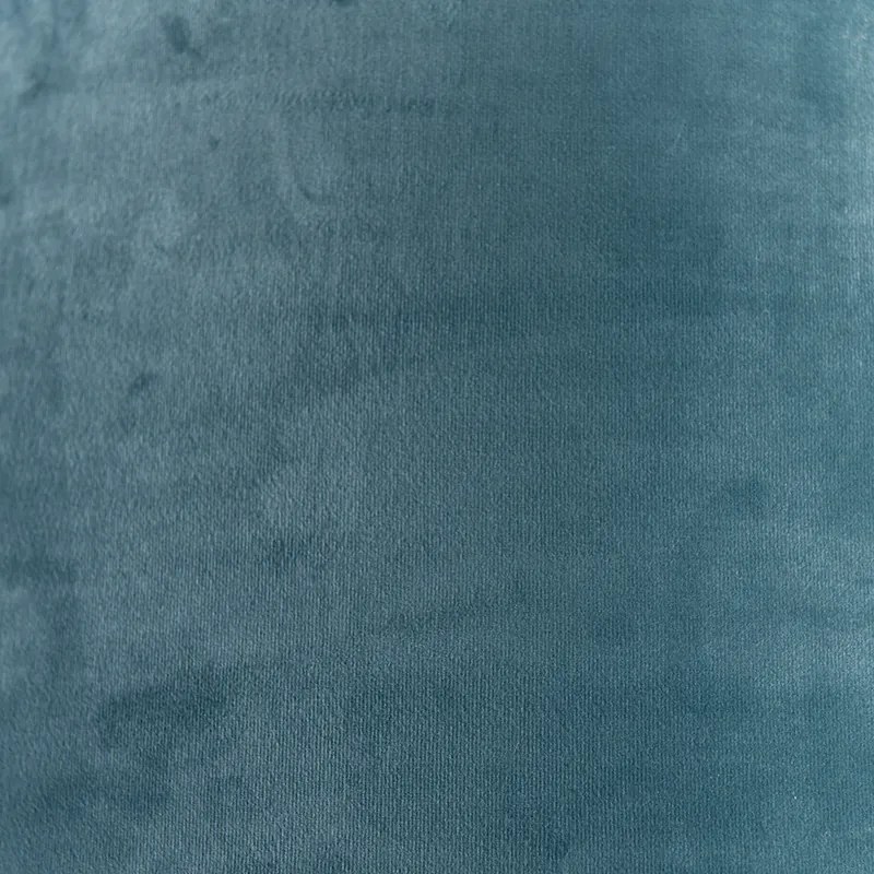 Кадифен абажур син 50/50/25 със златист интериор