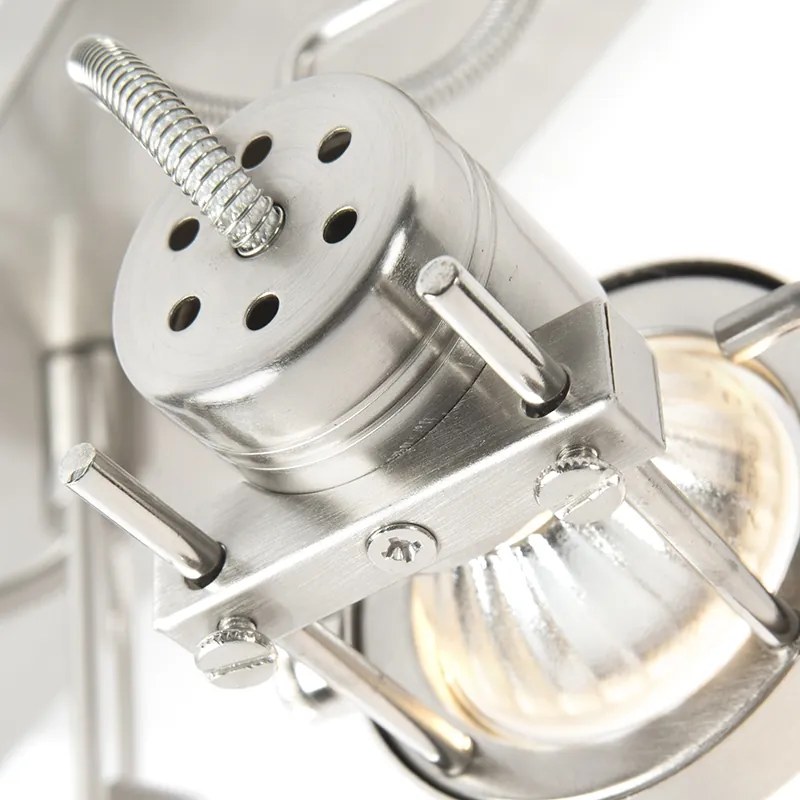 Индустриален прожектор стомана 3-светлина въртящ се и наклоняем - Suplux