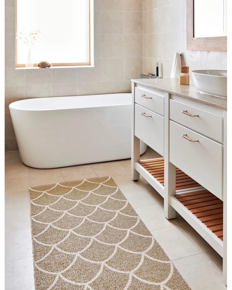 Бежова пътека за открито и закрито 70x225 cm Kotte Sand – Pappelina