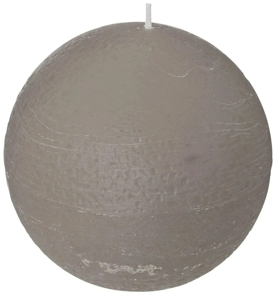 Свещ без аромат atmosphera Olia, Топка, 10 cm - Зелен
