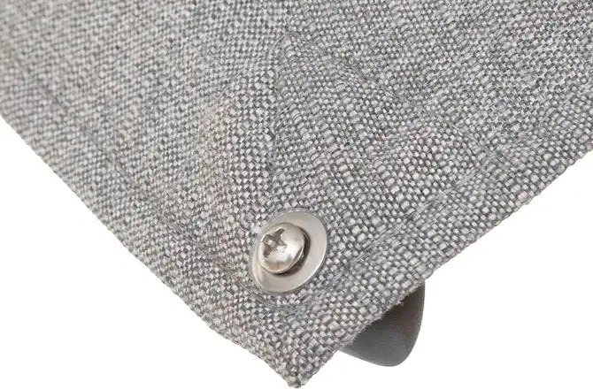 Градински чадър със странична стойка Hesperide Tikeo, Накланящ се, Цвят Платина, 4.2x3 m