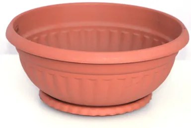 Саксия плитка+кука №0 0.700mi (5735) кафява