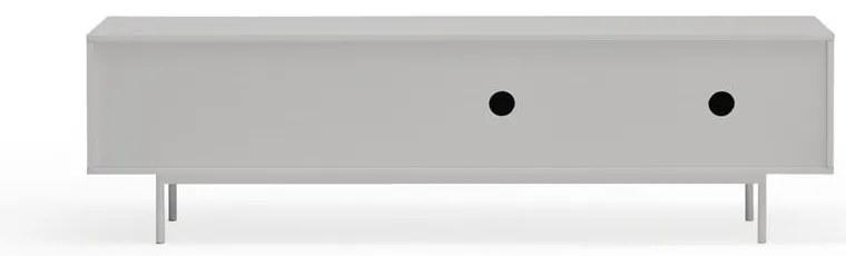 Сива/естествена маса за телевизор от декор от дъб 180x52 cm Sierra – Teulat