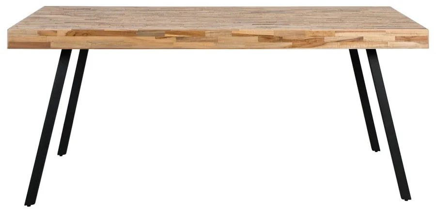 Трапезна маса от тиково дърво 90x180 cm Suri - White Label